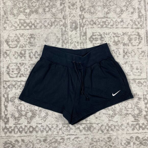 Nike Shorts Phoenix High Waisted Fleece Sportswear FD1409 Lounge Size Large - Picture 1 of 6